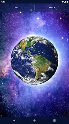 Earth from Space Live Wallpaper android App screenshot 2