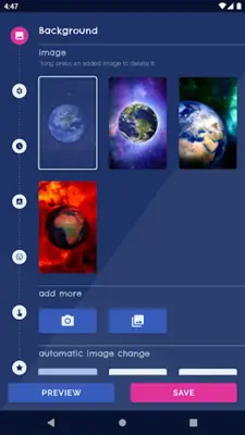 Earth from Space Live Wallpaper android App screenshot 6